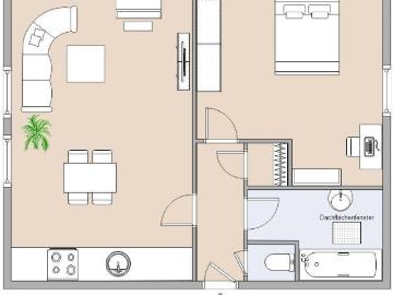 Provisionsfrei | sehr helle 2 Zimmerwohnung in Eibiswald