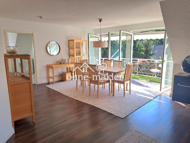 Provisionsfrei Sonnige 4 Zi. Maisonette in Etagen Alleinlage, HH Wohldorf Ohlstedt