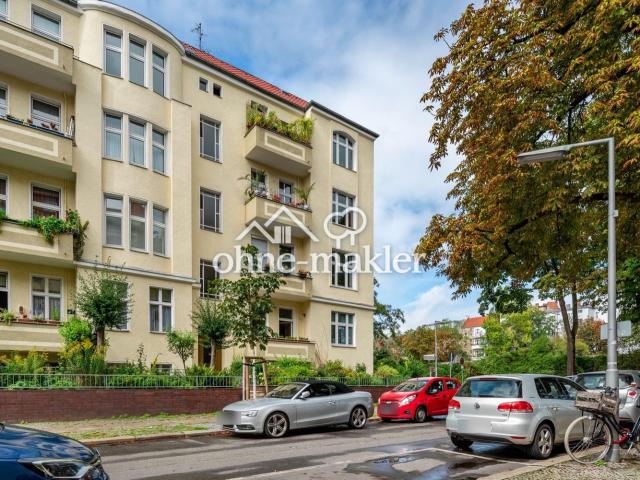 provisionsfrei & sofort frei: helle 3 Zimmer Altbauwohnung in Friedenau mit flexiblem Grundriss