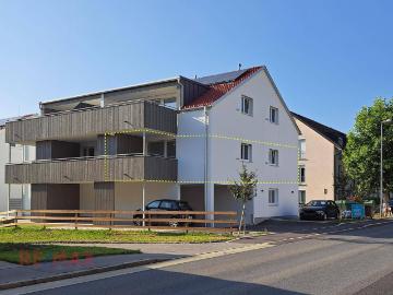 PROVISIONSFREI! Stilvoll, sicher, hochwertig. 2 Zimmer Wohnung in Wolfurter Neubauwohnanlage