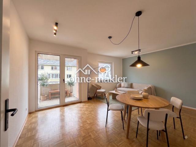 Provisionsfrei: Stilvolle 3 Zimmer Wohnung mit Balkon in der Mainzer Neustadt