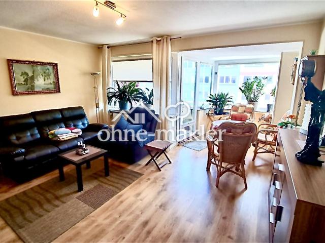 Provisionsfrei: Stilvolle 3 Zimmer Wohnung mit EBK+ Balkon, zentral im Stephaniviertel
