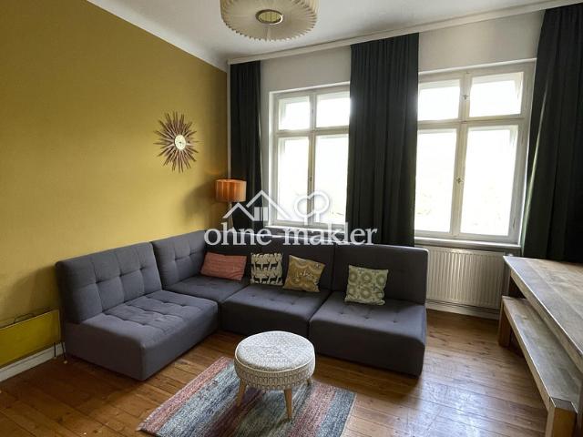 Provisionsfrei: Stilvolle 89 m², 4 Zimmer Wohnung am Humannplatz, Prenzlauer Berg