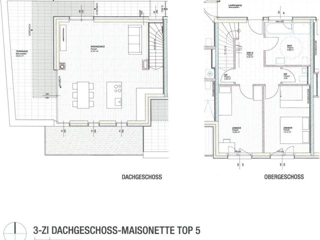 Penthouse Flair in Zirl Exklusive 3 Zimmer Maisonette