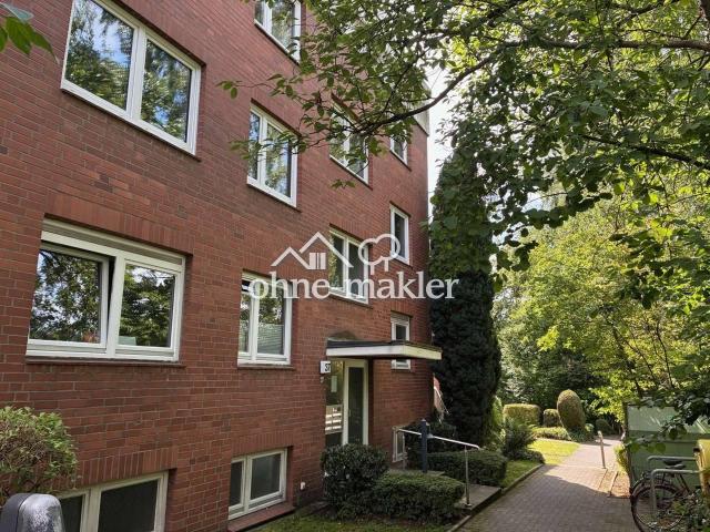 Provisionsfreie 3 Zimmer Wohnung im grünen Hamburg Niendorf renoviert