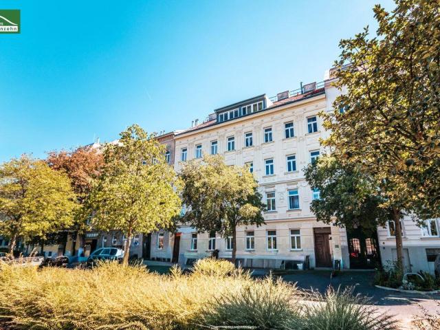 Provisionsfreie 1 Zimmer Wohnung in gepflegtem Altbau mit Aufzug und Einbauküche