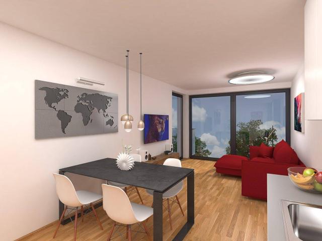 Provisionsfreie 2 Zimmer Neubauwohnungen mit Freiflächen ab Euro 224.900!