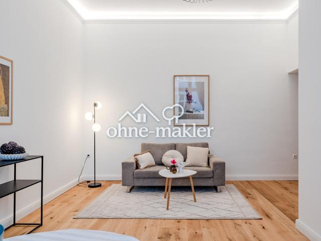 Provisionsfreie bezugsfreie renovierte 2 Zimmer Altbauperle in hersschaftlichem Altbau am Kudamm