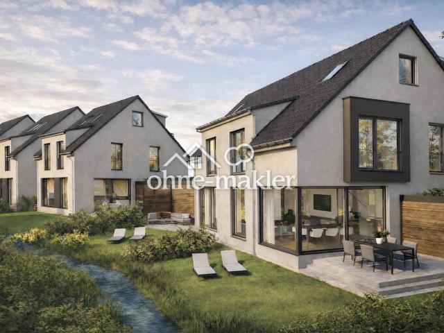 Provisionsfreier Neubau im Rheingau hochwertige DHH mit Garten, Carport und ausgebautem Dach