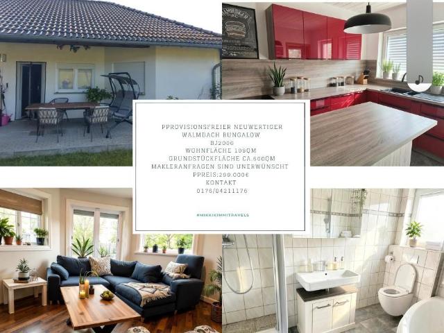 provisionsfreier neuwertiger Walmdach Bungalow