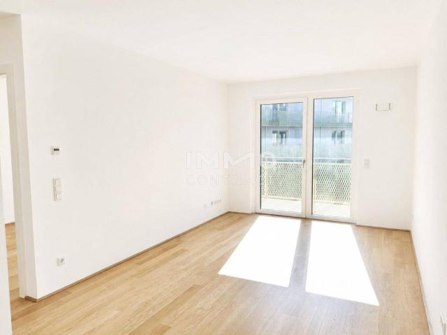 Provisionsfreier Erstbezug mit großem Balkon – moderne 2 Zimmer Wohnung im naturnahen Hirschfeld
