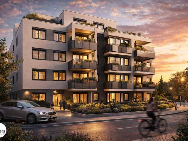 Provisionsfreier Erstbezug | Moderne 2 Zimmer Gartenwohnung nahe der Donauinsel – Wohnen am Donaufeld