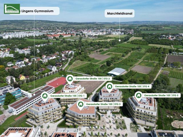 Traumhafte Gartenwohnung in Ruhelage mit energieeffizienter Geothermie im begehrten Hirschfeld naturnah wohnen Provisionsfrei