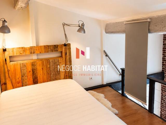 PROX. TRAM STUDIO MEZZANINE 31M2 BON RENDEMENT LOCATIF