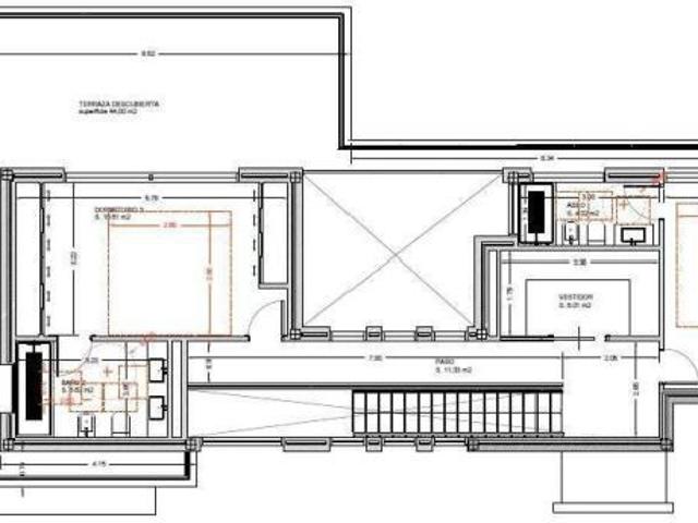Proyecto de moderno chalet de obra nueva