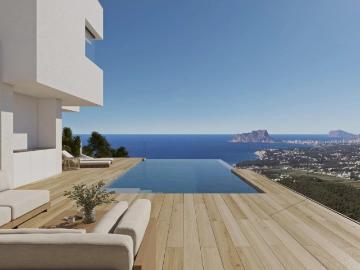 Proyecto de obra nueva en Cumbre del Sol 469m² Benitachell