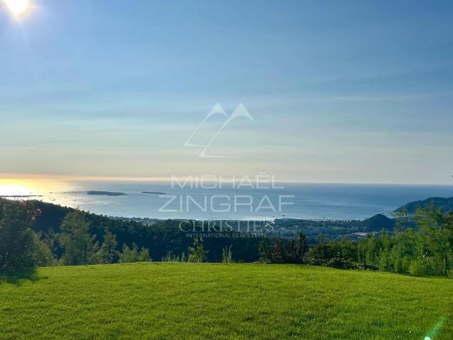 Proche Cannes Tanneron Villa vue mer 220m² Mandelieu la Napoule