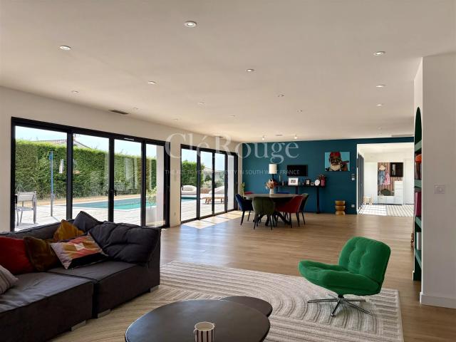 Proche de Marmande – Élégante maison d’architecte contempora. 240m² Marmande