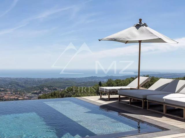 Proche Saint Paul de Vence Magnifique villa neuve contempo. 336m² Vence
