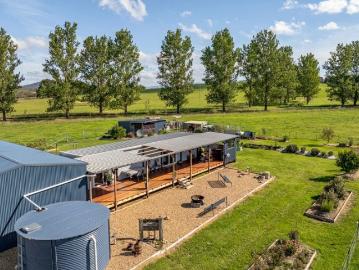 Productive 20 Acres on Witts Creek with Delightful Home