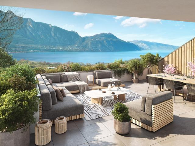 Programme neuf Appartements T3 & T4 avec vue lac à Viviers