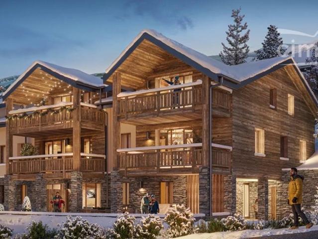 Programme neuf _ HUEZ _ Skis au pieds