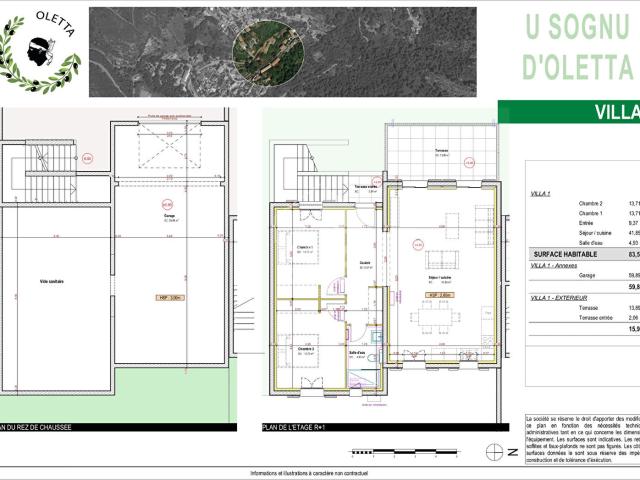 Programme U Sognu d'Oletta 84m² Oletta