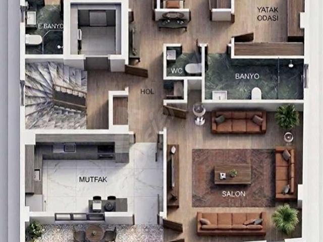 PROJEDEN ATATÜRK MAH. DE 3+1 100m2 FIRSAT DAİRE