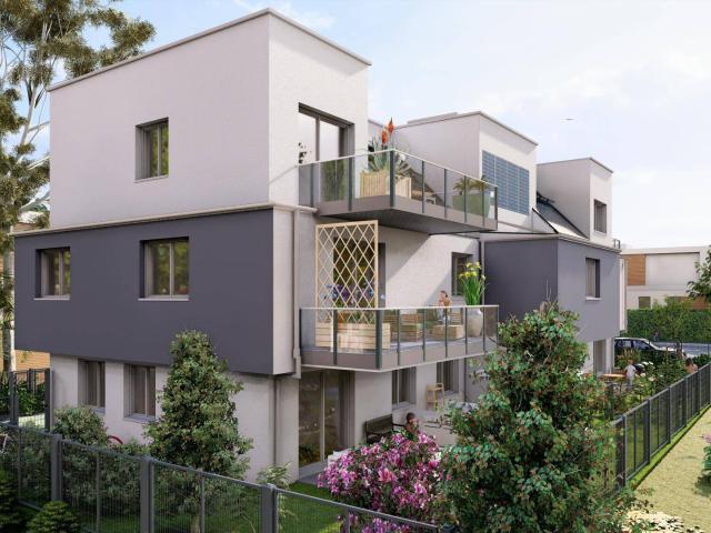 Projekt Ferdinand: Wohntraum Dachgeschosswohnung mit 2 Zimmer und Balkon 10 m² schlüsselfertig barrierefrei – provisionsfrei