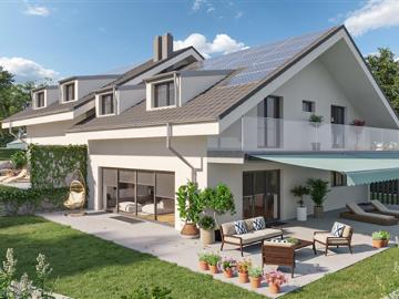Projekt von 2 Zwillingsvillen in Planung nur eine ist noch vorhanden