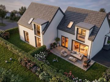 Projektankündigung: Moderne Doppelhaushälften in Hunzenschwil
