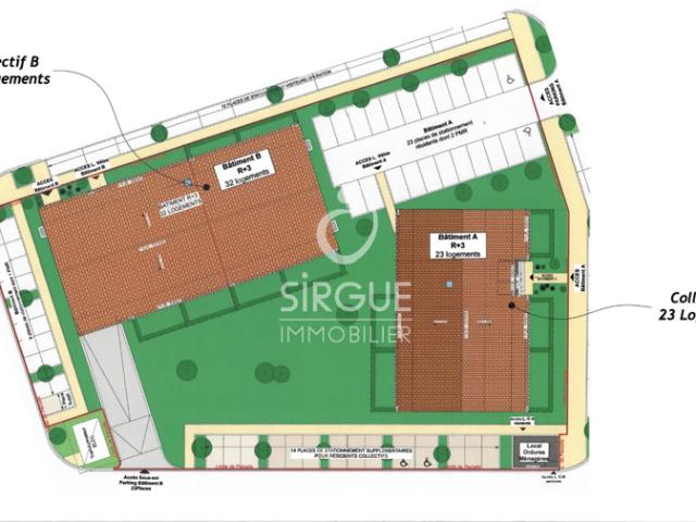 PROJET APPARTEMENT NEUF T2