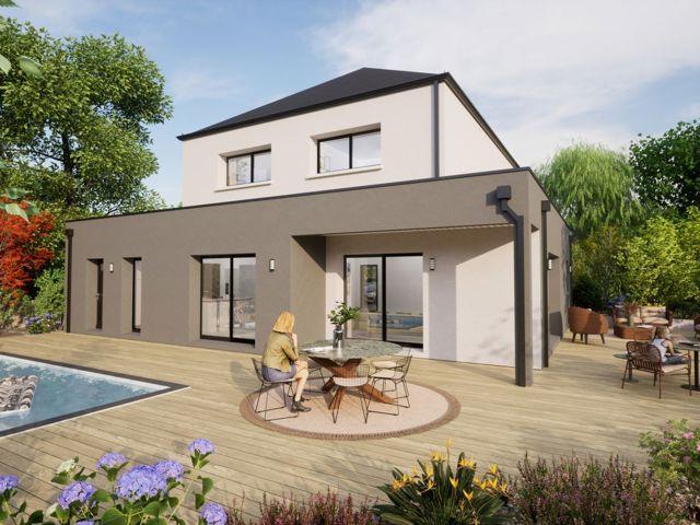 Projet de construction d'une maison neuve de 157.34 m² avec terrain à BESNE 44