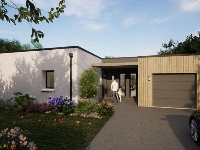 Projet de construction d'une maison neuve de 103.51 m² avec terrain à ABBARETZ 44