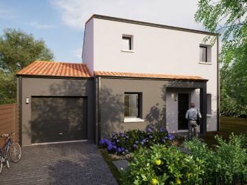 Projet de construction d'une maison neuve de 107.07 m² avec terrain à MAUVES SUR LOIRE 44