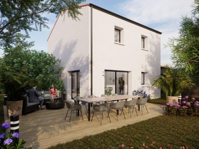 Projet de construction d'une maison neuve de 107.07 m² avec terrain à PORNIC 44