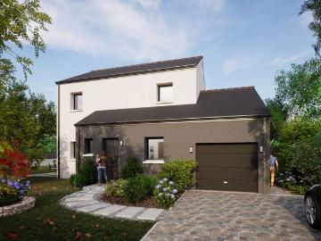 Projet de construction d'une maison neuve de 110.6 m² avec terrain à LA ROCHE BLANCHE 44