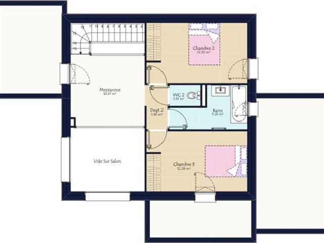 Projet de construction d'une maison neuve de 117.59 m² avec terrain à SAINT MICHEL CHEF CHEF 44