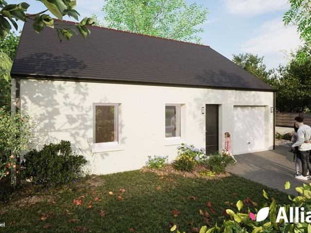 Projet de construction d'une maison neuve de 72.29 m² avec terrain à ABBARETZ 44