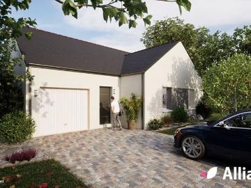 Projet de construction d'une maison neuve de 87.91 m² avec terrain à SAINT MARS LA JAILLE 44