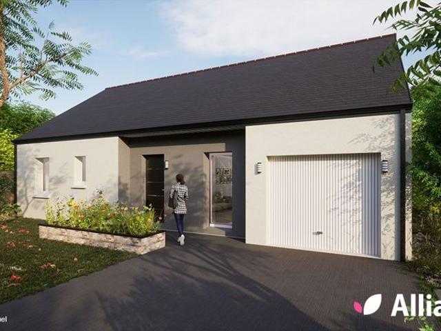 Projet de construction d'une maison neuve de 88.04 m² avec terrain à SAINTE LUCE SUR LOIRE 44