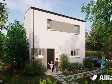 Projet de construction d'une maison neuve de 80.57 m² avec terrain à MAUVES SUR LOIRE 44