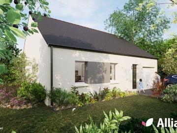 Projet de construction d'une maison neuve de 81.98 m² avec terrain à MESANGER 44