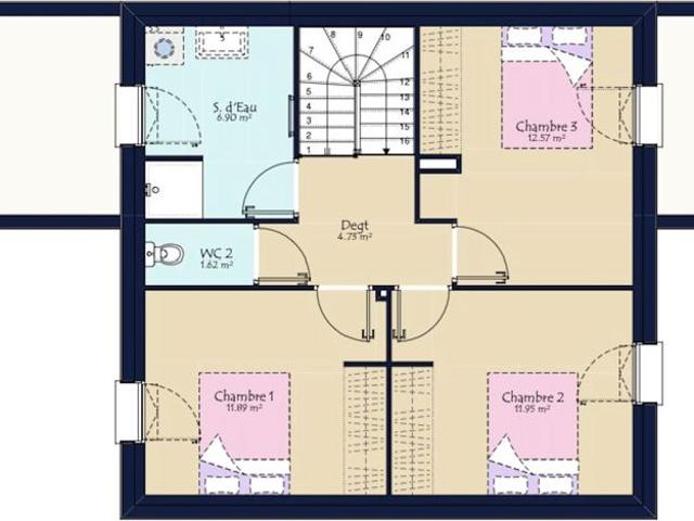 Projet de construction d'une maison neuve de 98.32 m² avec terrain à GUERANDE 44
