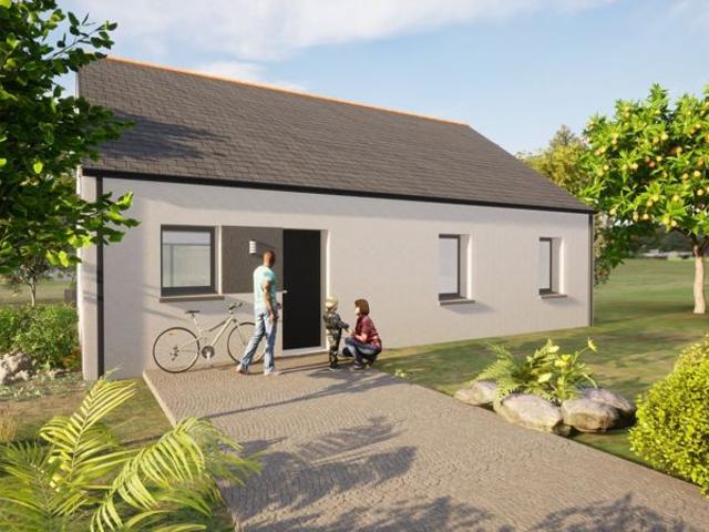 Projet de construction d'une maison neuve de 91.78 m² avec terrain à JOUE SUR ERDRE 44