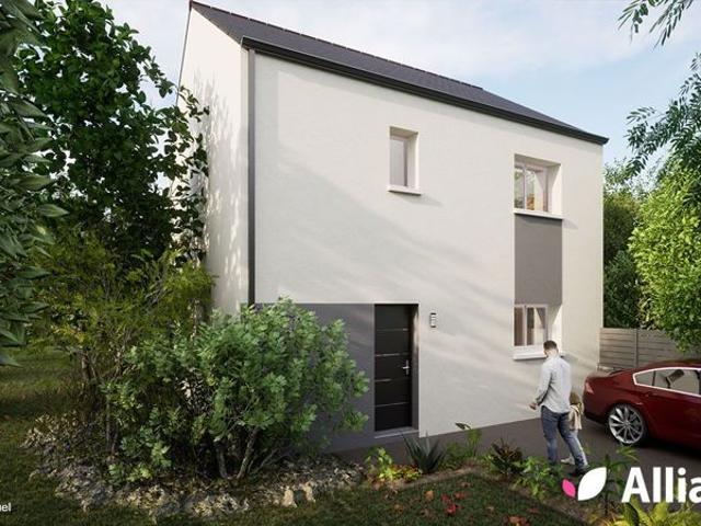 Projet de construction d'une maison neuve de 93.75 m² avec terrain à SAINTE LUCE SUR LOIRE 44