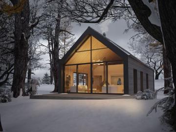 Projet de construction d'une maison bois de 105 m² avec terrain à AMBON 56