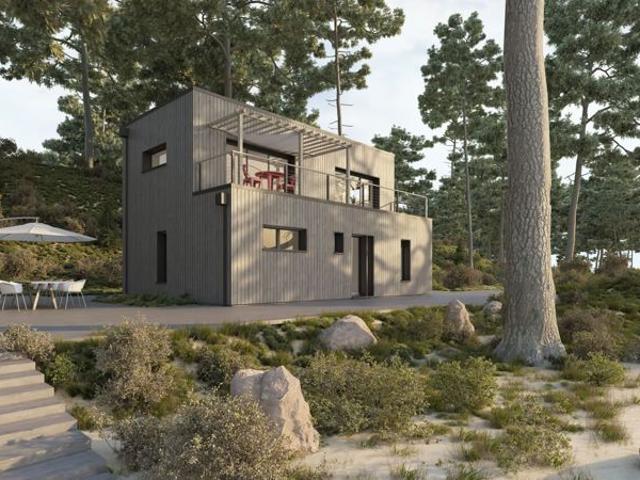 Projet de construction d'une maison bois de 100 m² avec terrain à SAINT MARTIN DU BOIS 49