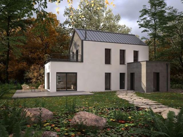 Projet de construction d'une maison bois de 120 m² avec terrain à SAUMUR 49