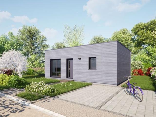 Projet de construction d'une maison bois de 50 m² avec terrain à SAINT NICOLAS DE REDON 44